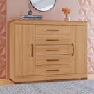 Comoda Essence 5 gavetas e 2 portas 100 em MDF