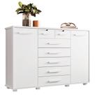 Cômoda Fontana 7 Gavetas Branco - ABZ Cômoda Fontana 7 Gavetas Branco - ABZ