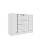 Cômoda Fortuna 2 Portas 5 Gavetas Tcil