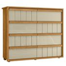Cômoda Grande 8 Gavetas 100% Mdf Ripada Talita Cumaru-opala