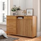 Cômoda Grande Organizadora 176cm Max New Lukaliam Freijo Ripado Cômoda Grande Organizadora 176cm Max New Lukaliam Freijo Ripado