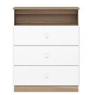 Cômoda Henn I726-190 Magia 3 Gavetas 94x75x40cm