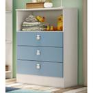 Cômoda Infantil 3 Gavetas 1330 Espresso Móveis