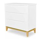 Cômoda Infantil 3 Gavetas Multimóveis CR40025 Branco Acetinado Cômoda Infantil 3 Gavetas Multimóveis CR40025 Branco Acetinado