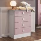 Cômoda Infantil 59,5cm com 4 Gavetas Linha Ursinho Percasa Móveis Cômoda Infantil 59,5cm com 4 Gavetas Linha Ursinho Percasa Móveis