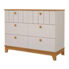 Cômoda Infantil 6 Portas Mdf Puxadores Madeira Maçica Biscoito Permobili Cômoda Infantil 6 Portas Mdf Puxadores Madeira Maçica Biscoito Permobili