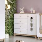Cômoda Infantil Aconchego Ambiente Branco Jequitibá HP Henn