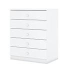 Cômoda Infantil Bala de Menta Branco Henn