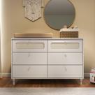 Cômoda Infantil Divicar Fofura 6 Gavetas Branca Madeira Cômoda Infantil Divicar Fofura 6 Gavetas Branca Madeira