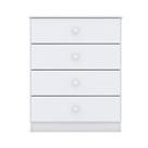 Cômoda Infantil Labirinto Branco Brilho Henn