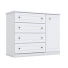 Cômoda Infantil Nova York Branco Hp - Henn