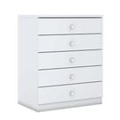 Cômoda Infantil Pique-Esconde 5 GV Branca