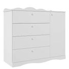 Cômoda Infantil Provençal Permobili Encanto 04 gavetas MDF