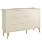 Cômoda Infantil Theo 1 Porta Areia Com Pés Madeira Natural - Reller Cômoda Infantil Theo 1 Porta Areia Com Pés Madeira Natural - Reller