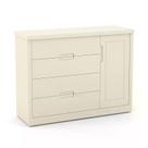 Cômoda Infantil Tutto New 1 Porta e 4 Gavetas - Matic Móveis