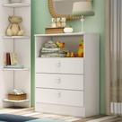 Cômoda Infantil Ursinho Com 3 Gavetas Mdp 15mm Percasa Branco