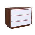 Cômoda Infantil Wave 3 Gavetas Redonda Cor Madeira Divicar