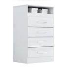 Cômoda Jessica em MDF com 4 Gavetas Acp Móveis