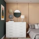 Cômoda kansas 10Gv Branco