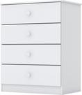 Cômoda Labirinto 04 Gavetas Branco - Henn