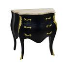 Cômoda Luiz Xv Cabriolet Maciça Bronze Imponente Luxo