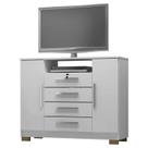 Cômoda Madri 4 Gavetas 2 Portas Branco - Incorplac