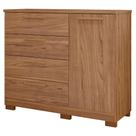 Cômoda Mavi 4 Gavetas 1 Porta MDF Cômoda Mavi 4 Gavetas 1 Porta MDF