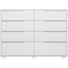 Cômoda Moval Georgia 047440 8 Gavetas 108x147x47cm Cômoda Moval Georgia 047440 8 Gavetas 108x147x47cm