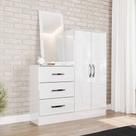 Cômoda Multiuso 02 Pts 03 Gavetas Prime Branco