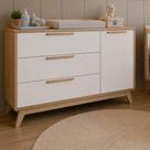 Cômoda Multiuso MDF 18mm 135cm Infantil Bebê para Quarto Moderno Cômoda Multiuso MDF 18mm 135cm Infantil Bebê para Quarto Moderno