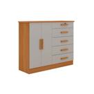 Cômoda New Athos 2 Portas 5 Gavetas C/ Sapateira D Doro Móveis
