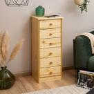 Cômoda Organizadora Madeira 6 Gavetas Rondo Cômoda Organizadora Madeira 6 Gavetas Rondo