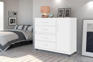Cômoda Organizadora PR 4 Gavetas Cor Branco