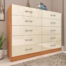 Cômoda para Quarto 10 Gavetas Caribe
