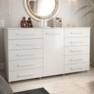 Cômoda para Quarto 10 Gavetas e 1 Porta Imperial