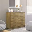 Cômoda para Quarto 10 Gavetas Londres