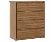 Cômoda para quarto 4 gavetas 92cm Átria D4010 Demartêz Amêndola
