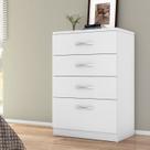 Cômoda para Quarto 4 Gavetas Alegria
