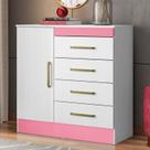 Cômoda para Quarto 4 Gavetas e 1 Porta Sonho Cômoda para Quarto 4 Gavetas e 1 Porta Sonho