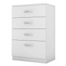 Cômoda para Quarto 4 Gavetas Estrela