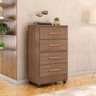 Cômoda para Quarto 4 Gavetas Lite