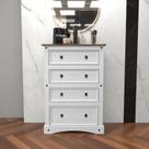 Cômoda para Quarto 4 Gavetas Madeira Maciça Cômoda para Quarto 4 Gavetas Madeira Maciça