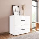 Cômoda para Quarto 4 Gavetas Madrid