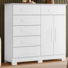 Cômoda para Quarto 6 Gavetas e 2 Portas Xangai Cômoda para Quarto 6 Gavetas e 2 Portas Xangai