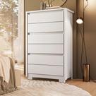 Cômoda para Quarto 6 Gavetas Imperium