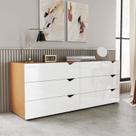 Cômoda para Quarto 6 Gavetas Porto