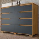 Cômoda para Quarto 8 Gavetas 147cm Georgia Cômoda para Quarto 8 Gavetas 147cm Georgia