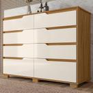 Cômoda para Quarto 8 Gavetas 147cm Georgia