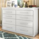 Cômoda para Quarto 8 Gavetas Elegance