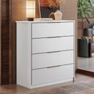 Cômoda para Quarto com 4 Gavetas Alia